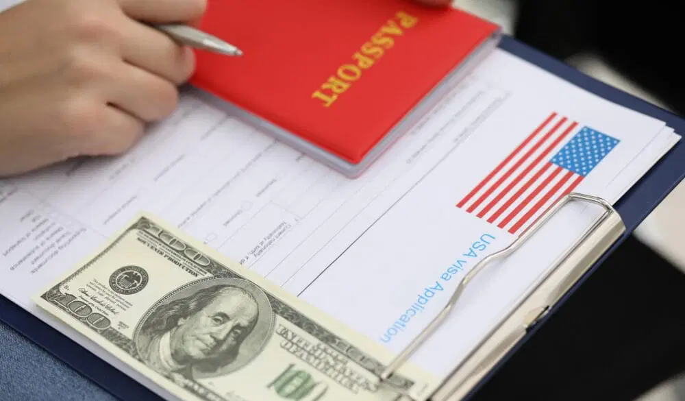 chi phí xin visa công tác Mỹ