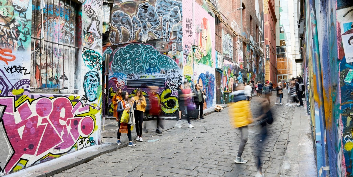 Những con hẻm nghệ thuật độc đáo ở Melbourne