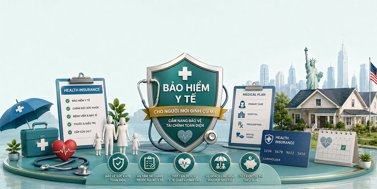 Bảo Hiểm Y Tế Cho Người Mới Định Cư Mỹ